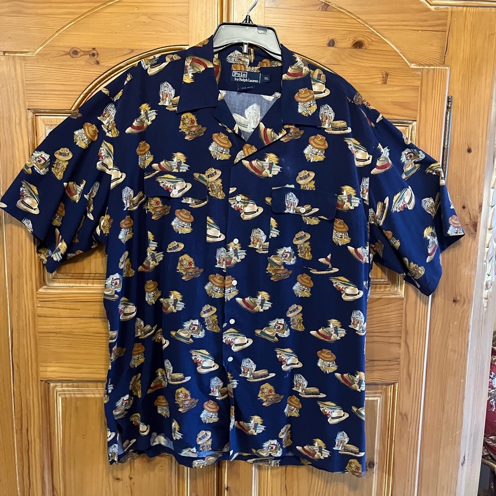 Ralph Lauren vintage men’s shirt that I wore